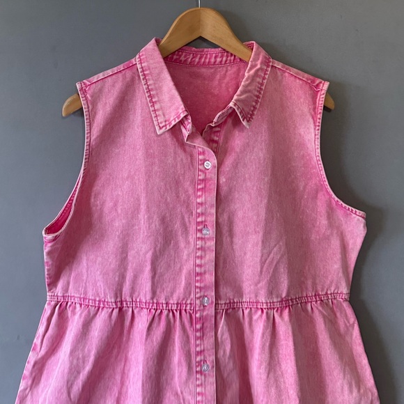 Dress jeans Pink Women Size XL - Picture 4 of 6